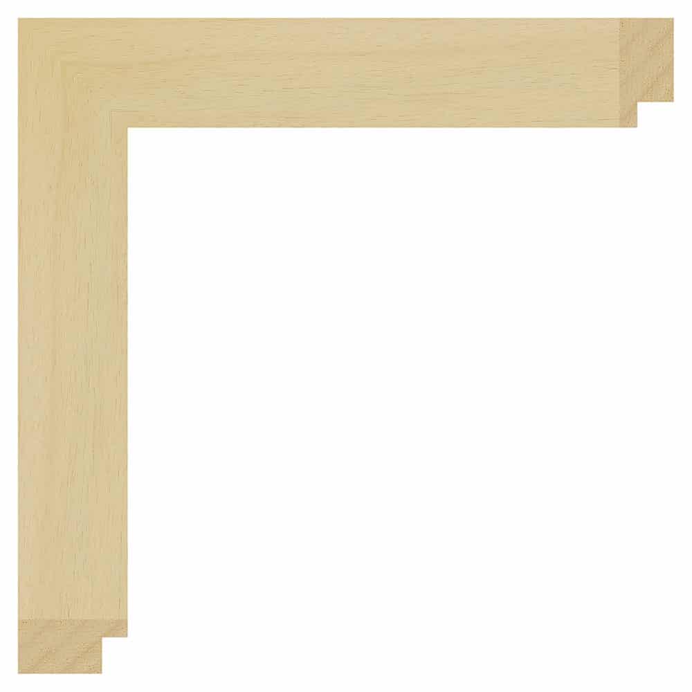 Ayous massiv, 30 x 15 mm