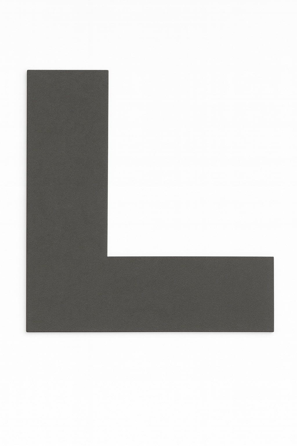 Kulørt passepartout koksgrå 101,9 x 152,7 cm x 1,70 mm
