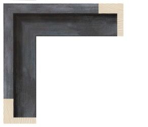 Antik bronze svæveliste, 49 x 37 mm UDGÅR