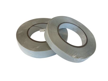 Tekstiltape, klar dobbeltsklæbende 25 mm