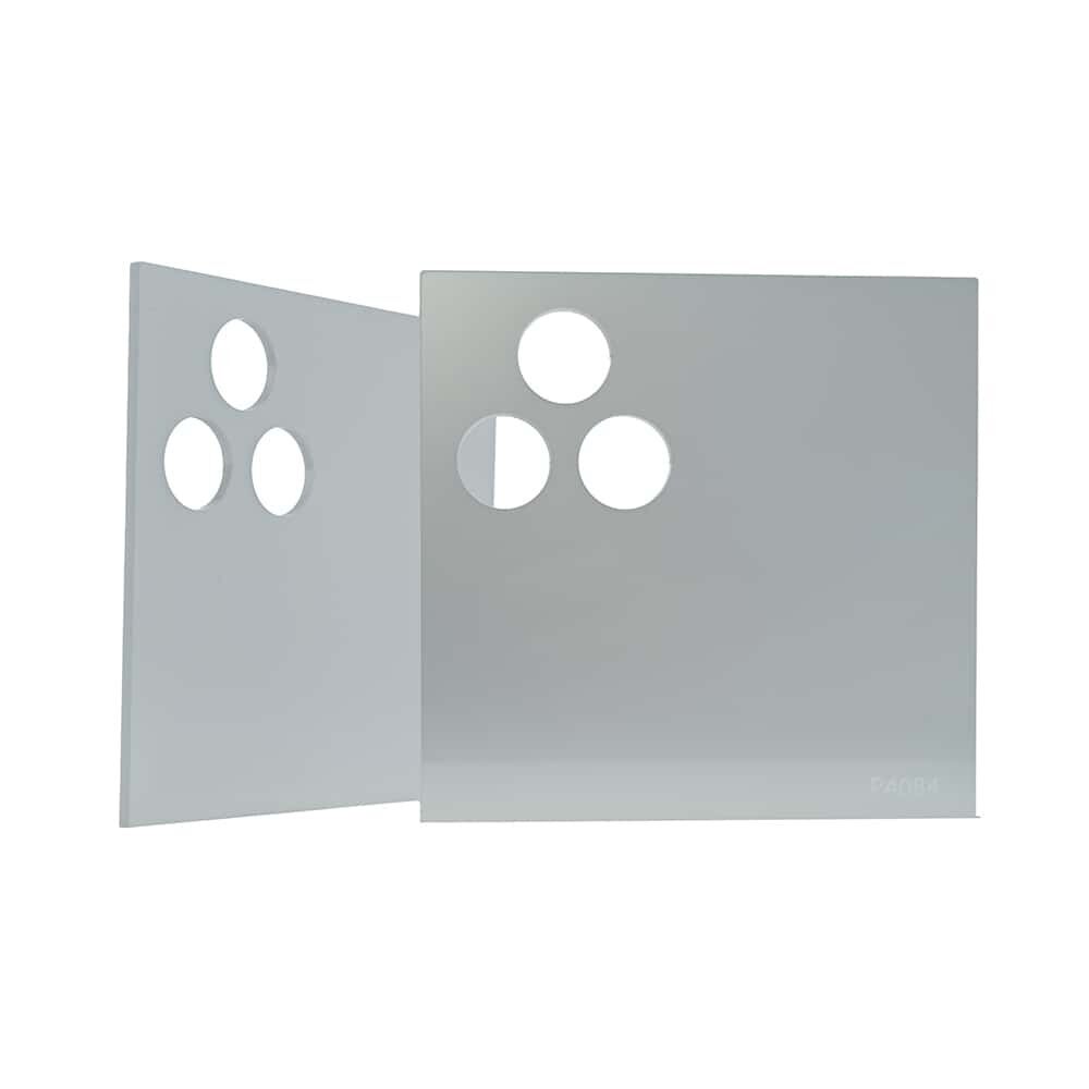 Mother-of-pearl white 154 x 203 cm x 3 mm