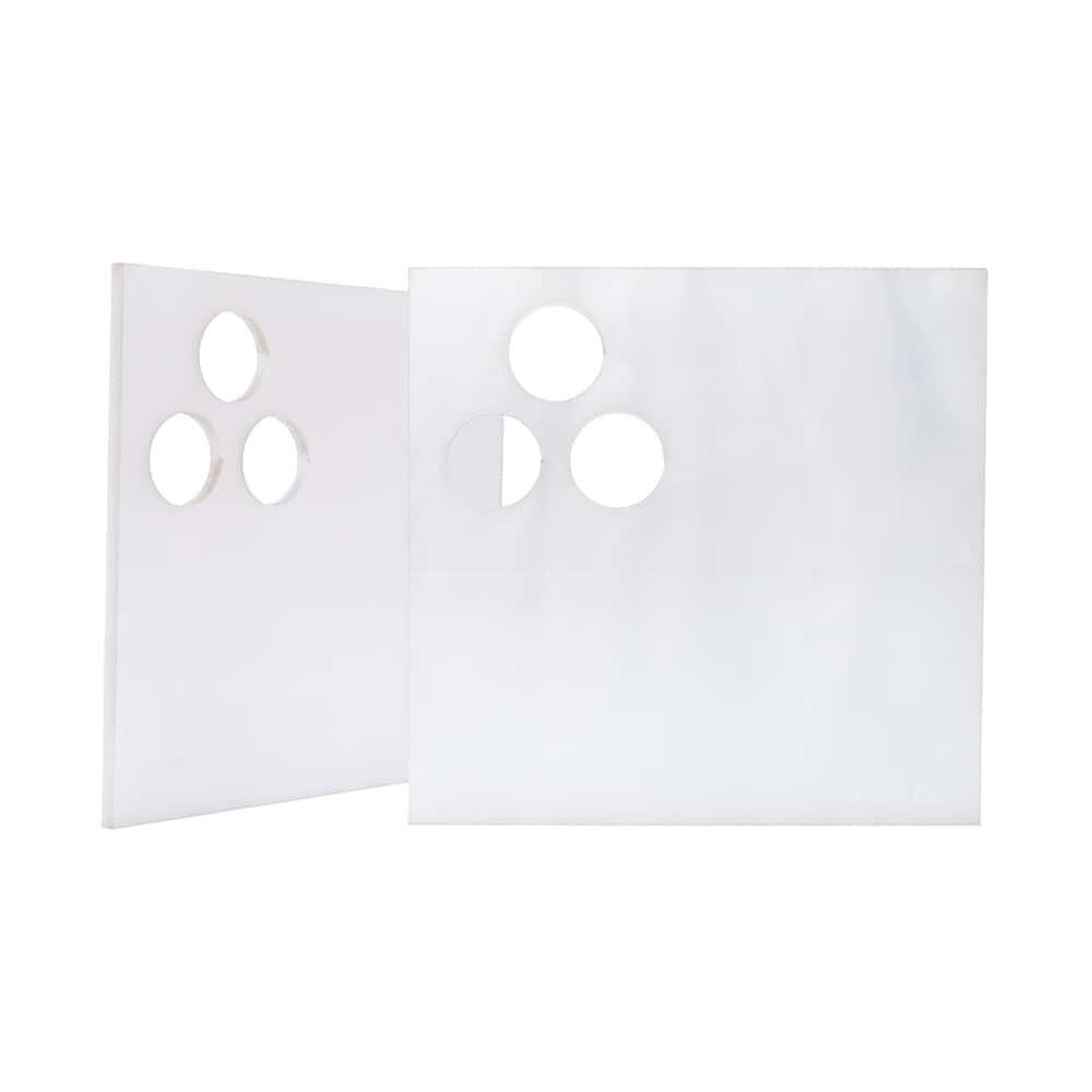 White 154 x 203 cm x 3 mm