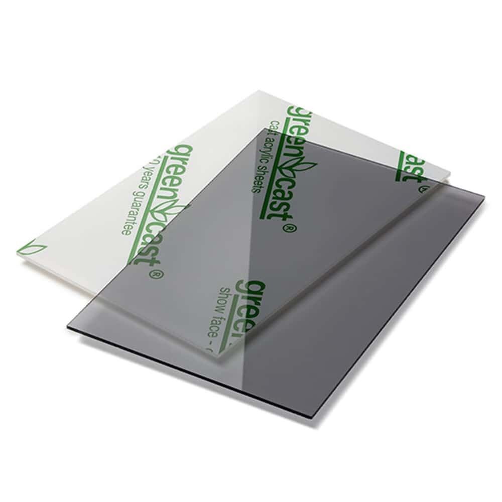 Transparent light grey 203 x 305 cm x 3 mm