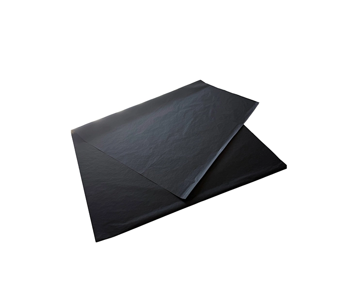 Silkepapir sort, ark 50 x 74 cm