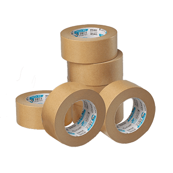 Japansk selvklæbende papir tape, brun, 50 mm