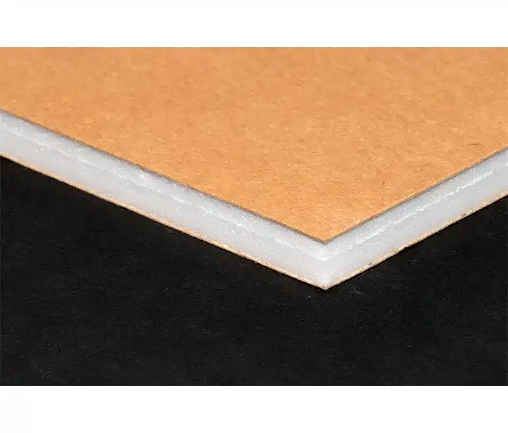 2´sidet brun kraft 100x140cm x5mm